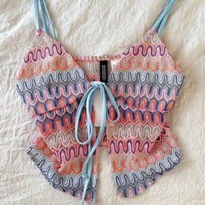 H&M Medium Tie Tank Top